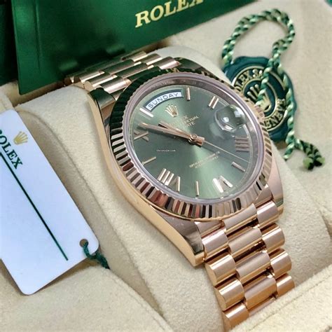 rolex everose day date|rolex rose gold 40mm president.